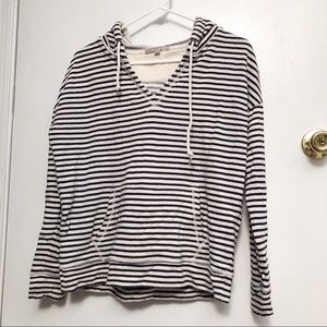 GAP Navy Striped Hoodie